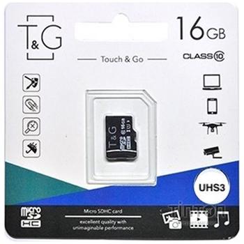 MicroSDHC   16GB UHS-I U3 Class 10 T&G (TG-16GBSD10U3-00)