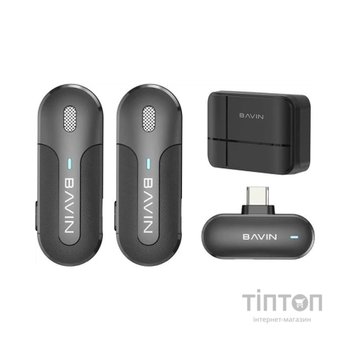 Мікрофон BAVIN MP-102 Type-C Black (MP-102 BK)