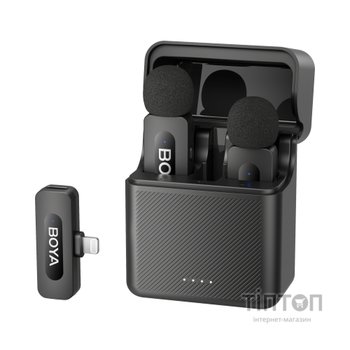 Мікрофон Boya BY-V30 Type-C Black (BY-V30)