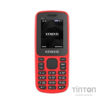 Мобільний телефон Keneksi E1 Red
