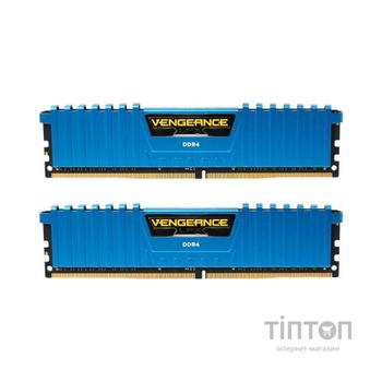 Модуль пам'яті DDR4 16GB Vengeance LPX Blue CORSAIR 3000 MHz