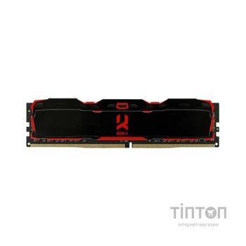 Модуль пам'яті для комп'ютера DDR4 16GB 3200 MHz IRDM Black Goodram (IR-X3200D464L16/16G)
