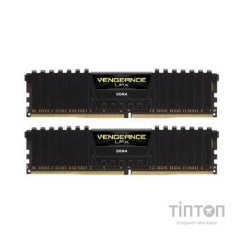 Модуль пам'яті для комп'ютера DDR4 32GB (2x16GB) 3000 MHz Vengeance LPX Corsair (CMK32GX4M2B3000C15)
