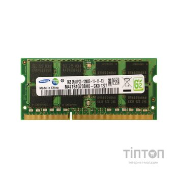 Модуль пам'яті для ноутбука SoDIMM DDR3 8GB 1600 MHz Oem Samsung (M471B1G73BH0-CK0)