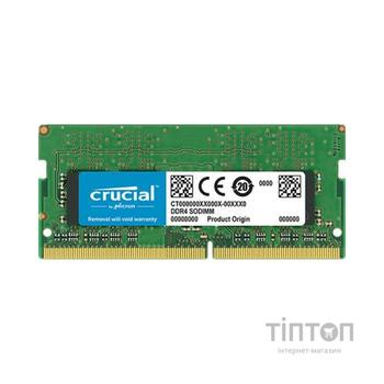Модуль пам'яті для ноутбука SoDIMM DDR4 16GB 3200 MHz Micron (CT16G4SFD832A)