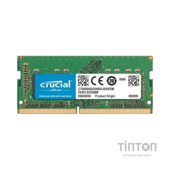 Модуль пам'яті для ноутбука SoDIMM DDR4 8GB 2400 MHz Micron (CT8G4S24AM)