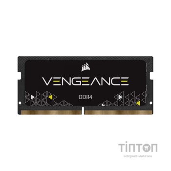 Модуль пам'яті для ноутбука SoDIMM DDR4 8GB 3200 MHz Vengeance Corsair (CMSX8GX4M1A3200C22)