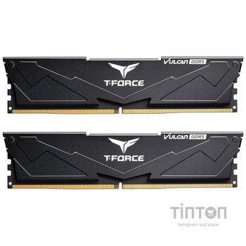 Модуль памяти DDR5 2x16GB/6000 Team T-Force Vulcan Black (FLBD532G6000HC38ADC01)