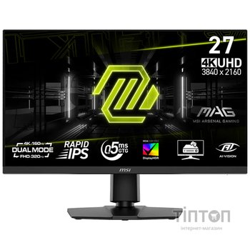 Монітор 27" MSI MAG 272URDF E16 Rapid IPS Black 160Hz