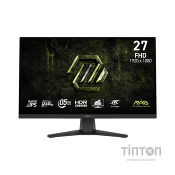 Монітор MSI MAG 272F-X24