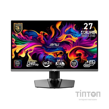 Монітор MSI MPG 272URX QD-OLED