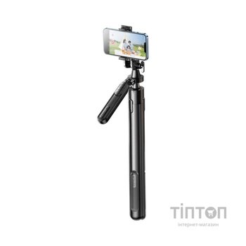 Монопод для селфі RTAKO трипод ZP220 Pro Ultra-Wide Angle Selfie Stick Black (6942063213376)