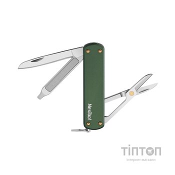 Мультитул NexTool Mini Pocket Knife зелений (NE0143)