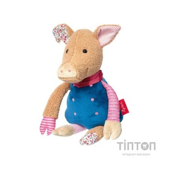 М'яка іграшка Sigikid Patchwork Sweety Свинка 31 см (38708SK)