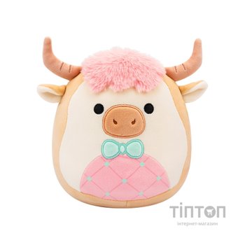 М'яка іграшка Squishmallows Корівка Самсон 19 см (SQER01229)