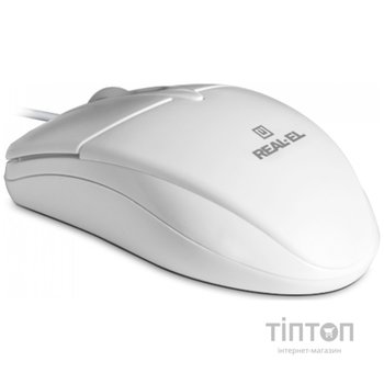 Миша REAL-EL RM-211 White (EL123200014)