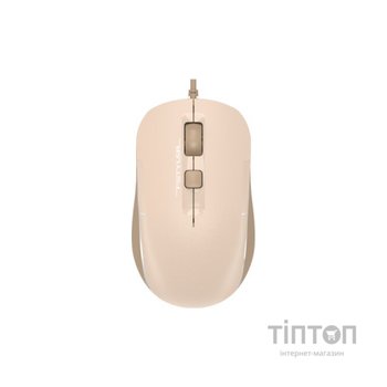 Мишка A4Tech FM26S USB Cafe Latte (4711421993494)