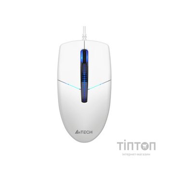Мишка A4Tech N-530 USB White (4711421987479)