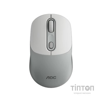 Мишка AOC MS300W Wireless/Bluetooth White (MS300W/LA)