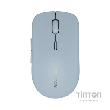 Мишка Canyon MW-12 Wireless/Bluetooth Blue (CNS-CMSW12BL)