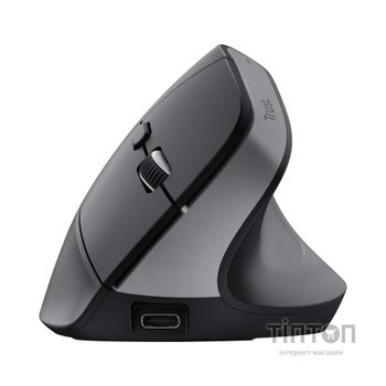 Мишка Trust Bayo+ Ergonomic Wireless/Bluetooth Black (25146)