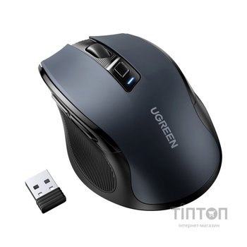Мишка Ugreen MU006 Ergonomic Wireless Black (90545)