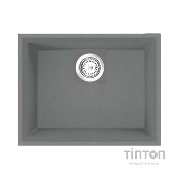 Мийка кухонна Interline UNDER 600 grigio
