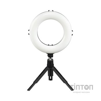 Набір блогера Hama Smartphone Tripod Smart-80 V2, 9.5cм, Bluetooth, LED ring (00004657)