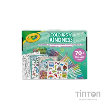 Набір для творчості Crayola Colours of kindness 70+ одиниць (04-2941)