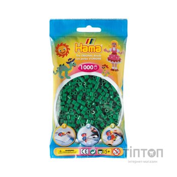 Набір для творчості Hama зелених намистин, 1000 шт термомозаіка (207-10)