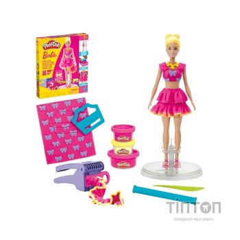Набір для творчості Hasbro Play-Doh Barbie Рюші та банти. з масою для ліплення (G1361)