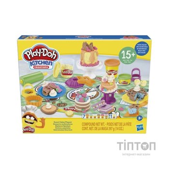 Набір для творчості Hasbro Play-Doh Sweet Cakes Playset (F2773)