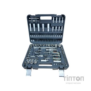 Набір інструментів GTM 108шт. 1/2-1/4" 4-32мм, кейс (GTS-108)