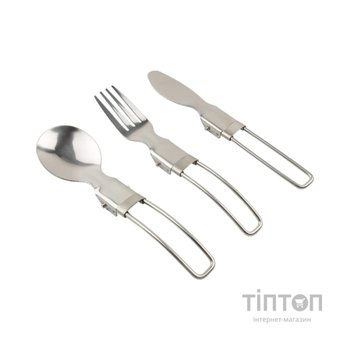 Набір туристичного посуду Tribe Compact Set сталевий (T-FC-0021-metal)