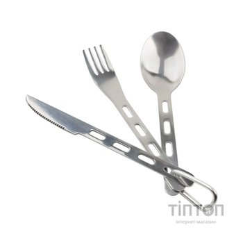 Набір туристичного посуду Tribe Hiker Set сталевий (T-FC-0020-metal)