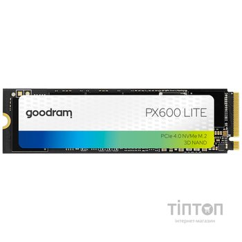 Накопичувач SSD  512GB Goodram PX600 Lite M.2 2280 PCIe 4.0 x4 NVMe TLC NAND (SSDPR-PX600L-512-80)