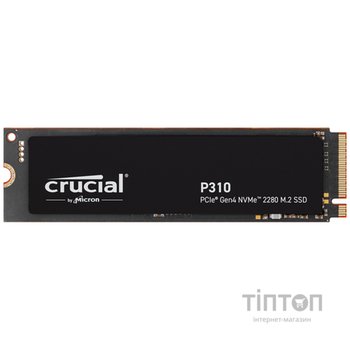Накопичувач SSD Crucial P310 1TB M.2 2280 NVMe PCIe 4.0 x4 3D NAND TLC (CT1000P310SSD8)