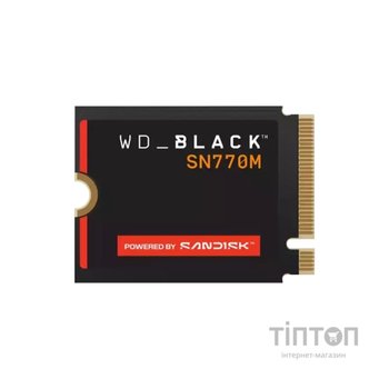 Накопичувач SSD M.2 2230 500GB BLACK SN770M WD (WDS500G3X0G-00CHY0)
