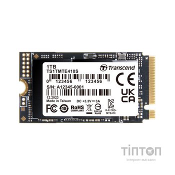 Накопичувач SSD M.2 2242 1TB Transcend (TS1TMTE410S)