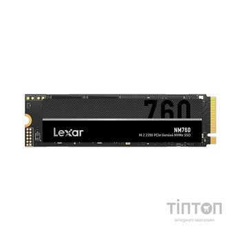 Накопичувач SSD M.2 2280 1TB NM760 Lexar (LNM760X001T-RNNNG)