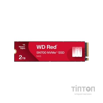 Накопичувач SSD M.2 2280 2TB SN700 RED WD (WDS200T1R0C-68BDK0)