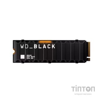 Накопичувач SSD M.2 2280 4TB SN850X with Heatsink WD (WDS400T2XHE-00BCA0)