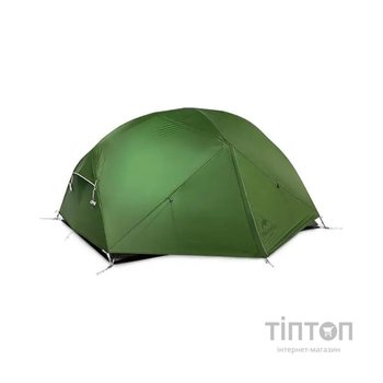 Намет Naturehike двомісний з футпринтом Mongar NH17T007-M зелений (6927595767658)