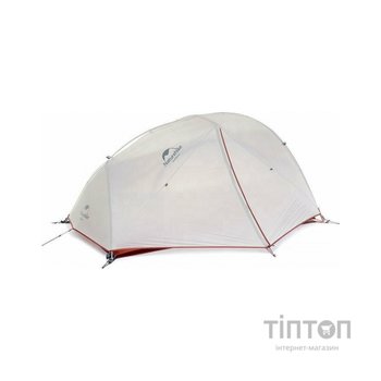 Намет Naturehike Star-River 2 Updated NH17T012-T 20D Grey/Red (6927595716489)
