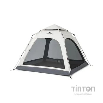 Намет Naturehike тримісний автоматичний Ango CNK2550WS010, L, сірий (6975641888369)
