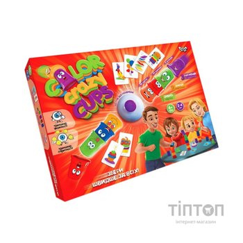 Настільна гра Danko Toys Color Crazy Cups (укр.) (CCC-01-01U)