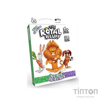 Настільна гра Danko Toys Вірю не вірю (The Royal Bluff) їстівне-неїстівне (укр.) (RBL-02-01U)