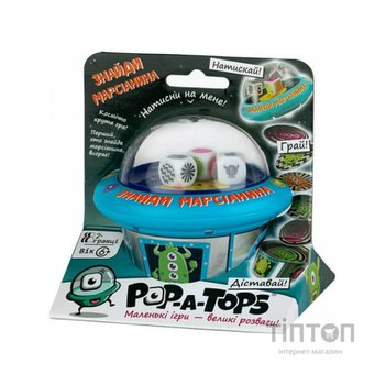 Настільна гра Fun Games Shop Pop-A-Tops: Знайди марсіанина (Pop-A-Tops: Match a Martian) (укр.) (FGS62)