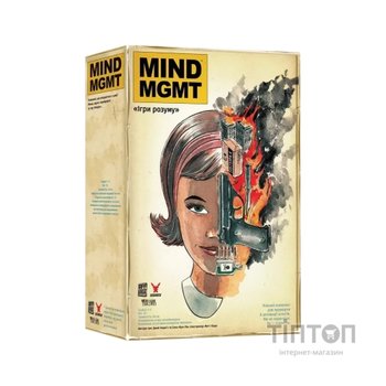 Настільна гра Geekach Games MIND MGMT: Ігри розуму (укр.) (GKCH170mm)