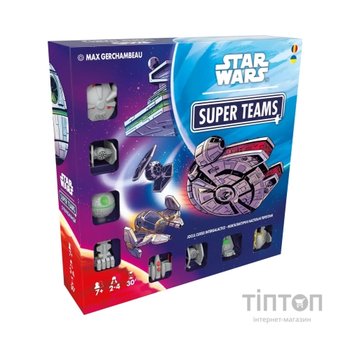 Настільна гра Geekach Games Зоряні війни. Суперкоманди (Star Wars Super Teams) (укр.) (GRJ0006ST)